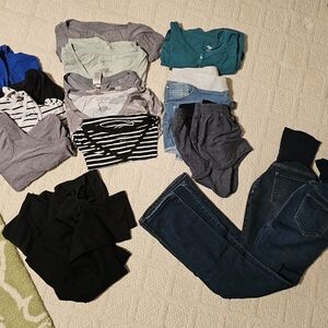 Maternity clothes size large